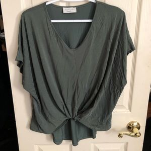Women’s Army Green Blouse